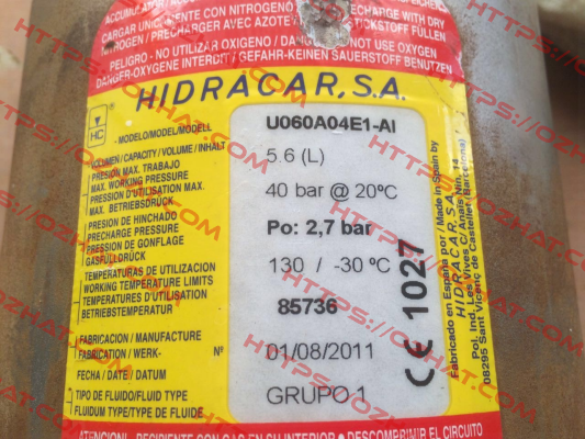 U060A04E1-AI Hidracar