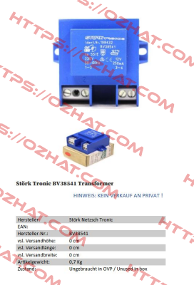 BV38541 Stork tronic