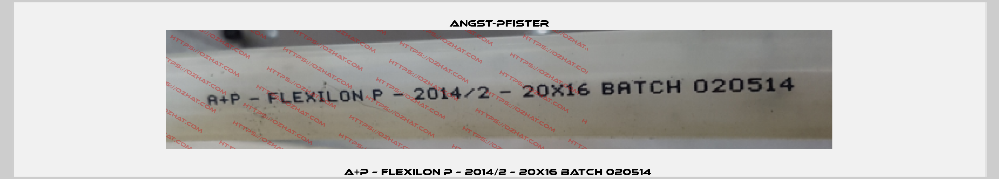A+P – FLEXILON P – 2014/2 – 20X16 BATCH 020514  Angst-Pfister