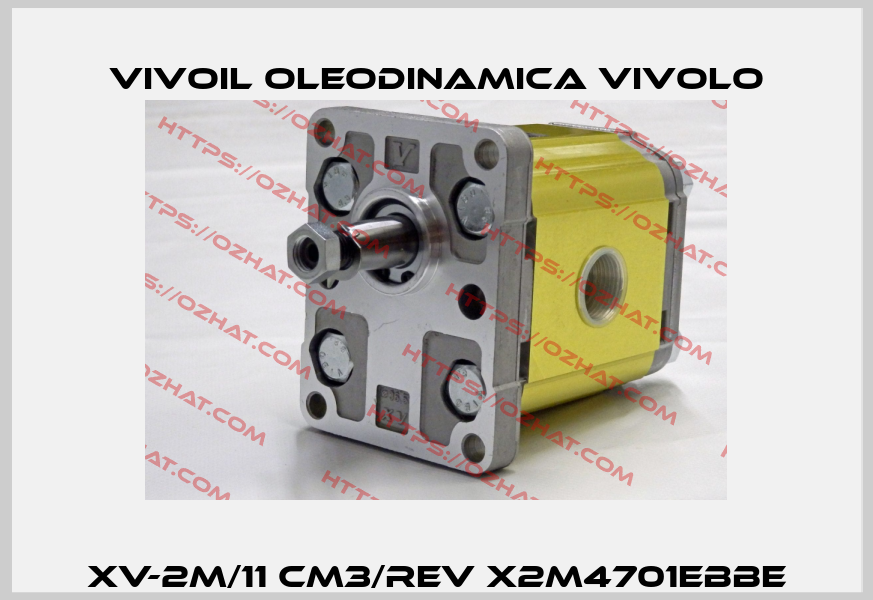 XV-2M/11 cm3/rev X2M4701EBBE Vivoil Oleodinamica Vivolo