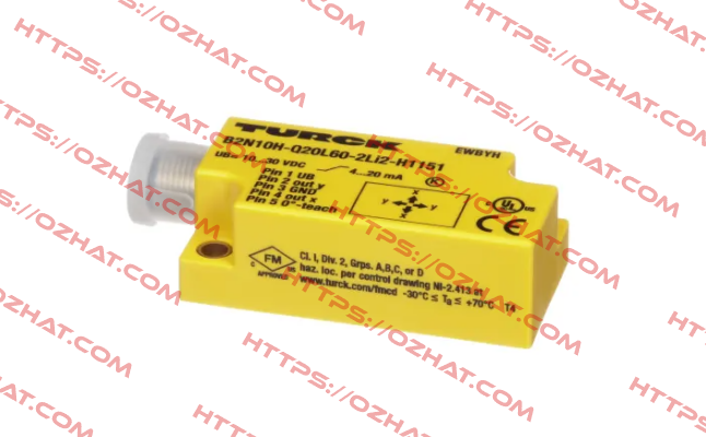 B2N10H-Q20L60-2LI2-H1151 Turck
