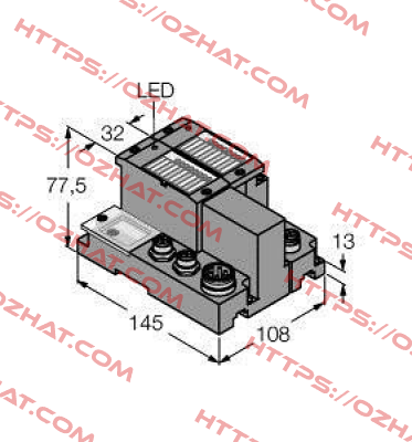 TI-BL67-PG-DP-2 Turck