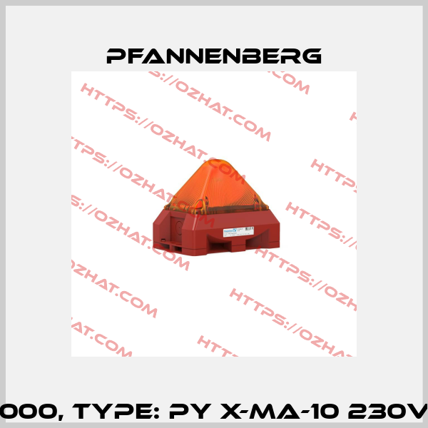 Art.No. 21555104000, Type: PY X-MA-10 230V AC AM RAL3000 Pfannenberg