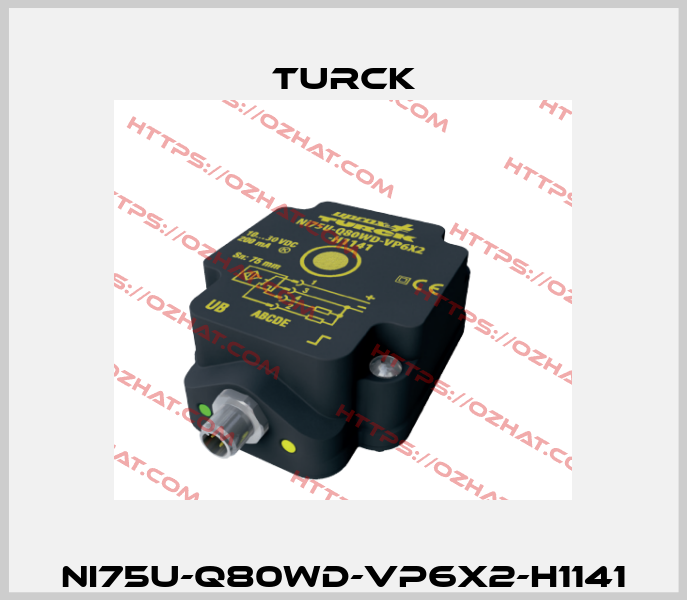 NI75U-Q80WD-VP6X2-H1141 Turck