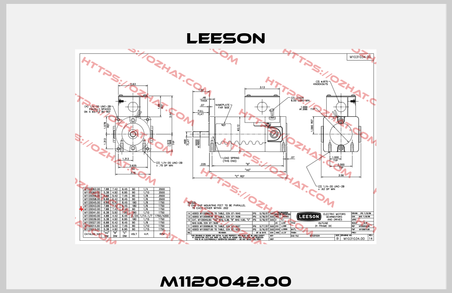 M1120042.00 Leeson