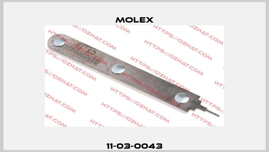 11-03-0043 Molex