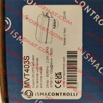 MVT403S iSMA CONTROLLI