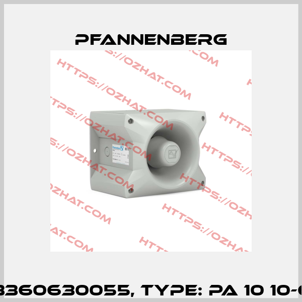 Art.No. 23360630055, Type: PA 10 10-60DC 7035 Pfannenberg