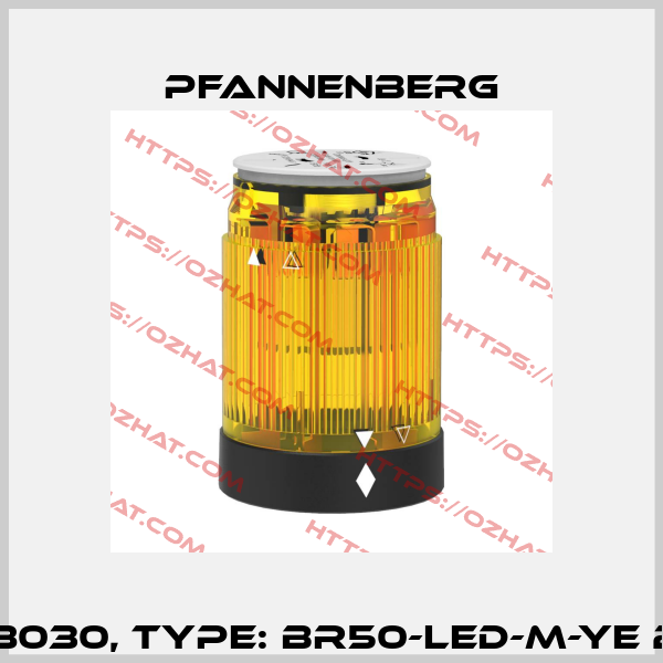 Art.No. 28250068030, Type: BR50-LED-M-YE 24V LED MONITOR. Pfannenberg