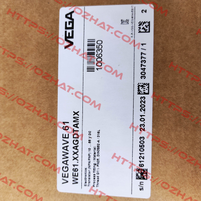 VEGAWAVE 61 / WE61.XXAGDTAMX Vega