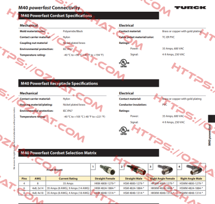 HSM-HKM4824-1884-5M Turck