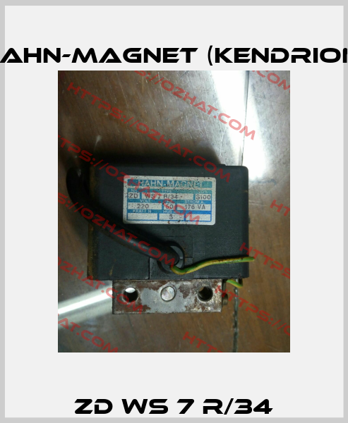 ZD WS 7 R/34 HAHN-MAGNET (Kendrion)