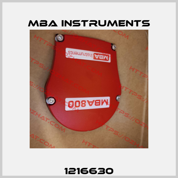 1216630 MBA Instruments