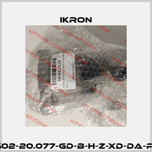 HF502-20.077-GD-B-H-Z-XD-DA-P150 Ikron