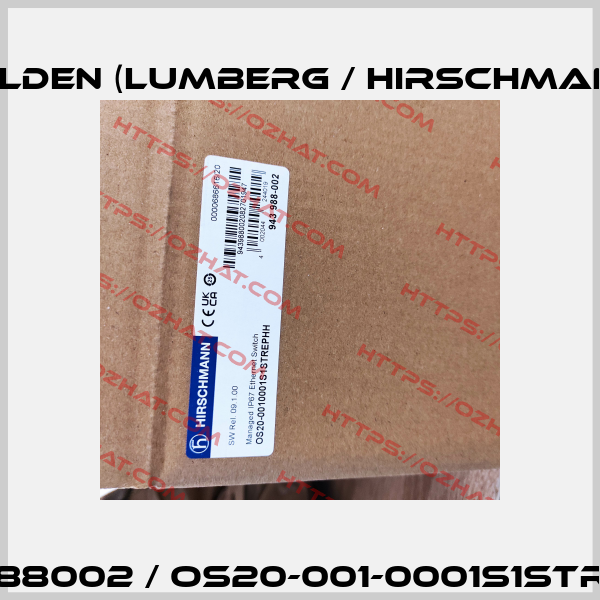 943988002 / OS20-001-0001S1STREPHH Belden (Lumberg / Hirschmann)