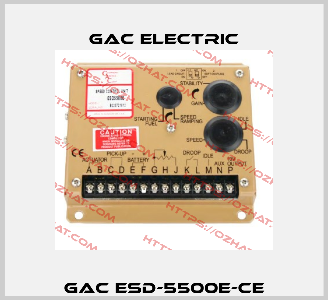 GAC ESD-5500E-CE GAC Electric