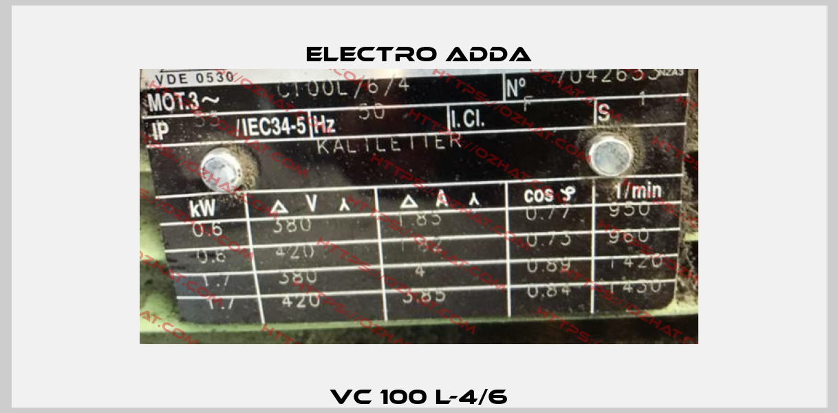 VC 100 L-4/6 Electro Adda