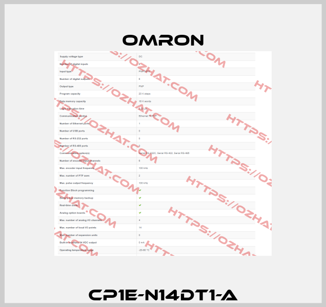 CP1E-N14DT1-A Omron