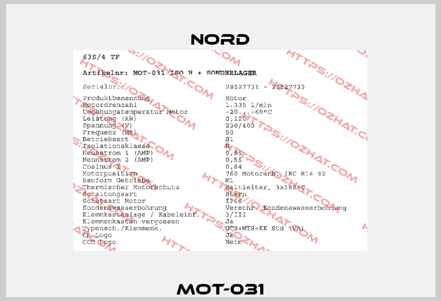 MOT-031 Nord