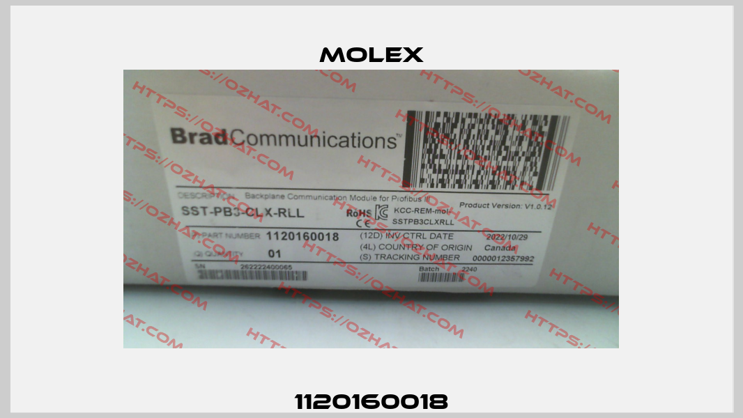 1120160018 Molex