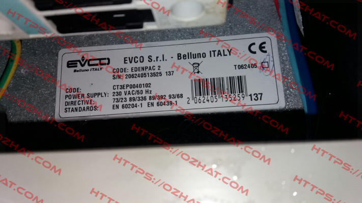 CT3EP0040102  OEM!!  EVCO - Every Control