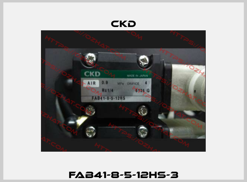 FAB41-8-5-12HS-3 Ckd