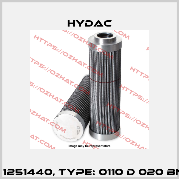 Mat No. 1251440, Type: 0110 D 020 BN4HC /-V Hydac