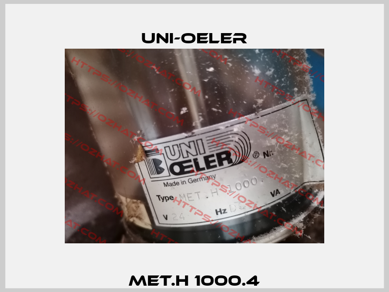 MET.H 1000.4 Uni-Oeler