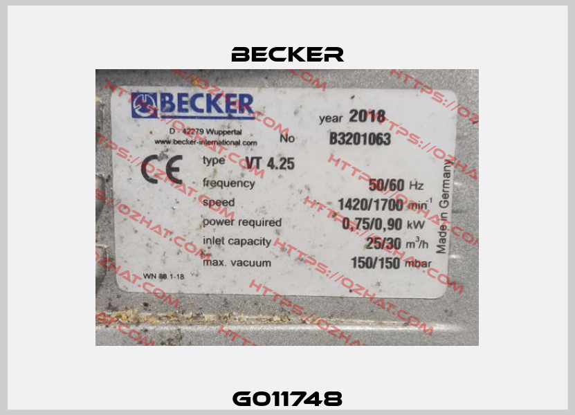 G011748 Becker