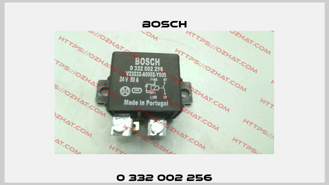 0 332 002 256 Bosch