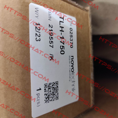 P/N: 400025370, Type: TLH-1750 Novotechnik