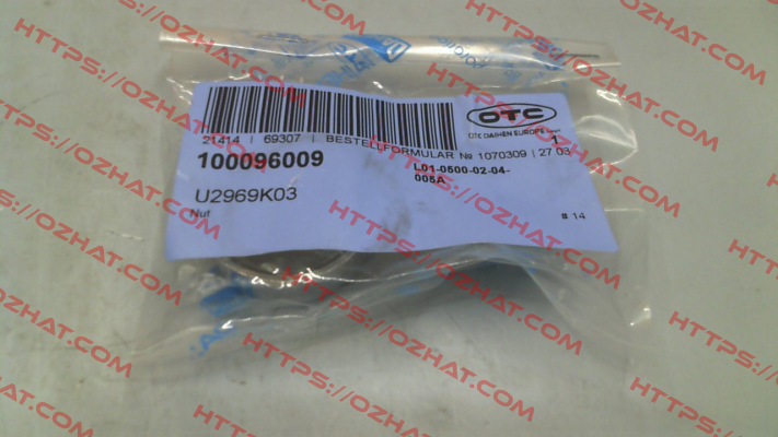 U2969K03 Otc Daihen