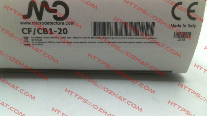 CF/CB1-20 Micro Detectors / Diell (now Datasensing)