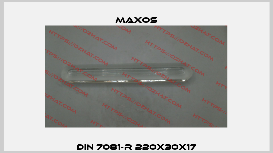 DIN 7081-R 220x30x17 Maxos