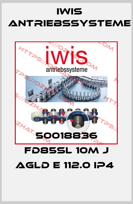 50018836 FD85SL 10m j AGLD e 112.0 IP4  iwis antriebssysteme
