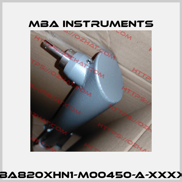 MBA820XHN1-M00450-A-XXXXX MBA Instruments