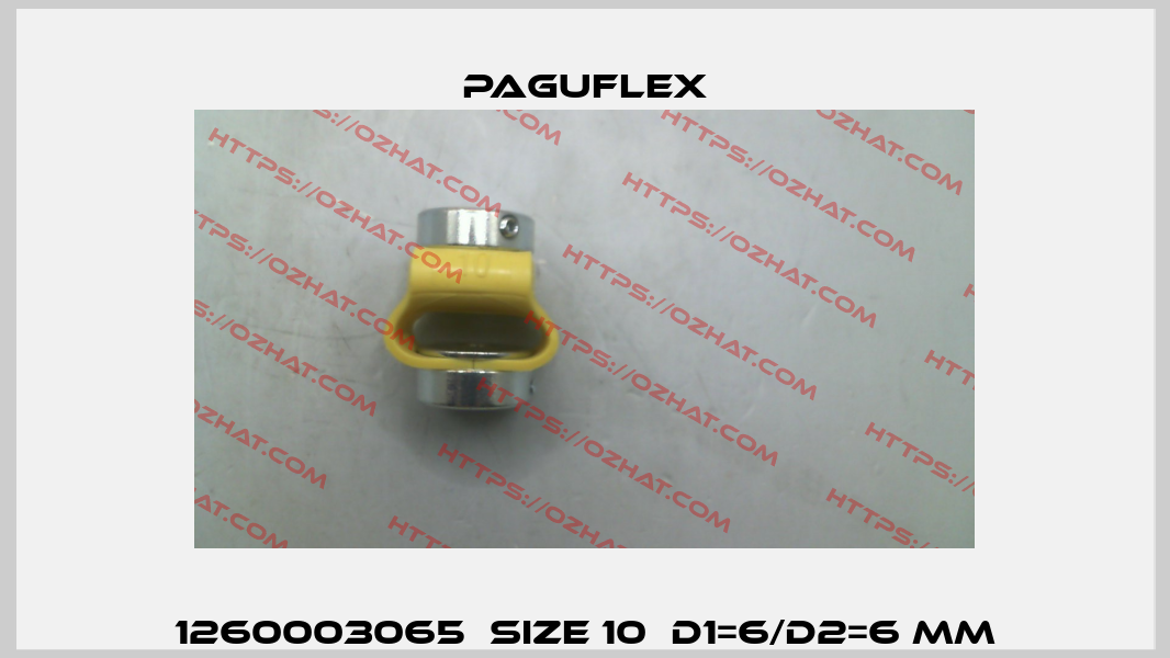 1260003065  size 10  d1=6/d2=6 mm Paguflex