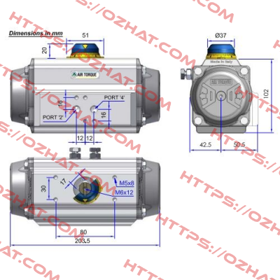 B10- AT201UDAF05+F0717 DS-000 (UK part N. - AT201UDA ) Air Torque