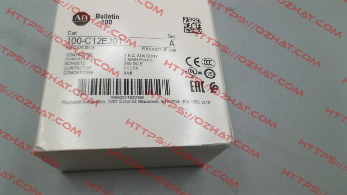 100-C12EJ01 Allen Bradley (Rockwell)