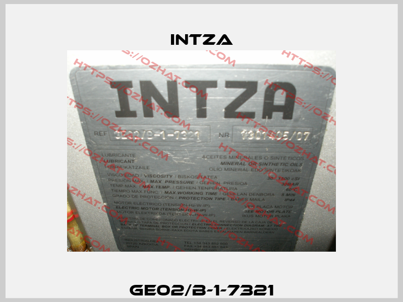 GE02/B-1-7321 Intza