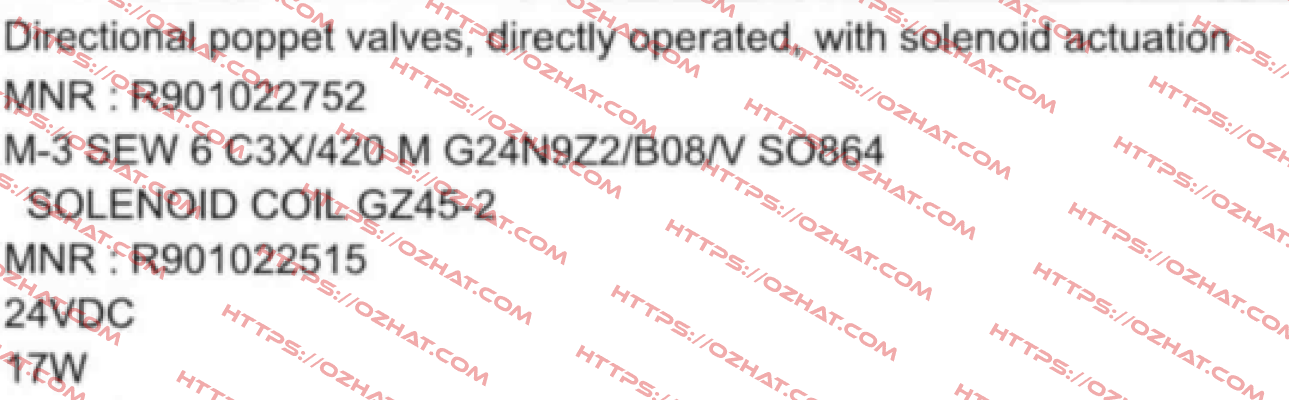 R901022752 Rexroth