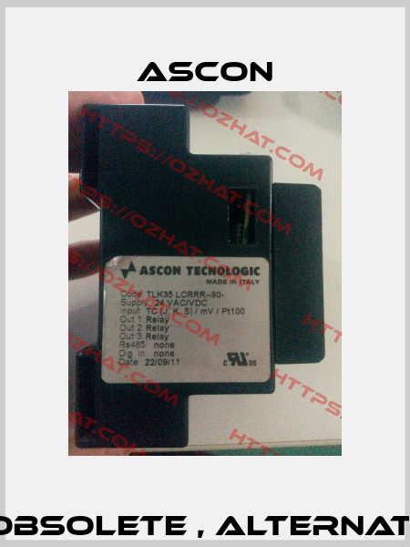 TLK35 LCRRR--90- obsolete , alternative is K85-LCRRR--  Ascon