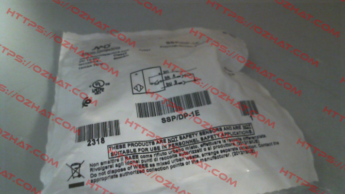 SSP/DP-1E Micro Detectors / Diell (now Datasensing)