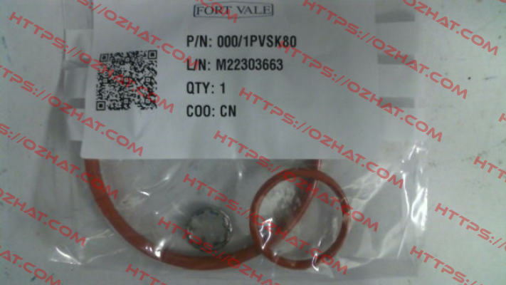 Super Maxi 80mm flange gasket kit (000/1PVSK80) Fort Vale