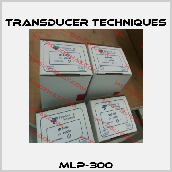 MLP-300 Transducer Techniques