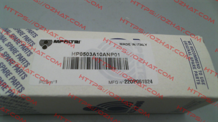 HP-050-3-A10-A-N-P01 MP Filtri