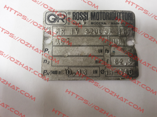 MR IV 32 UO3A - 63A 4  Rossi