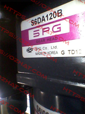 S6I06GBCE Spg Motor