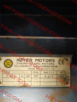 Y2E2-225MA-4 Hoyer Motors