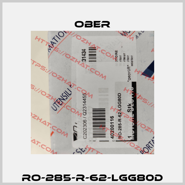 RO-285-R-62-LGG80D Ober